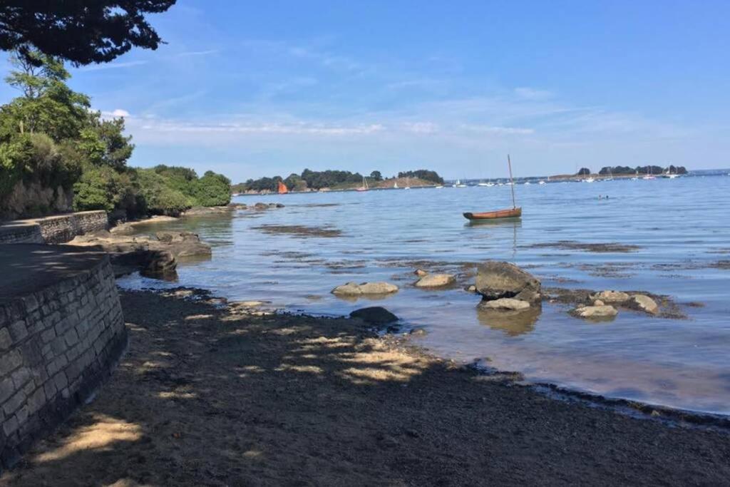Keraudren Rhuys - Longere Xviiie - 10 Pers - 4 Chb - Plage A Pied Saint-Gildas-de-Rhuys Exterior foto
