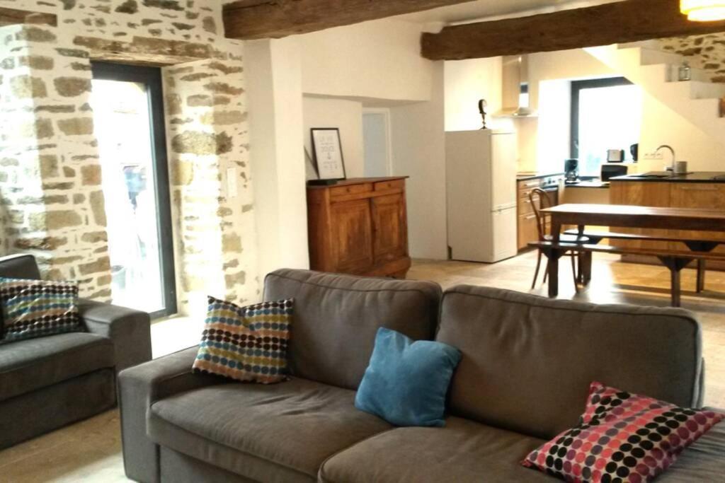 Keraudren Rhuys - Longere Xviiie - 10 Pers - 4 Chb - Plage A Pied Saint-Gildas-de-Rhuys Exterior foto